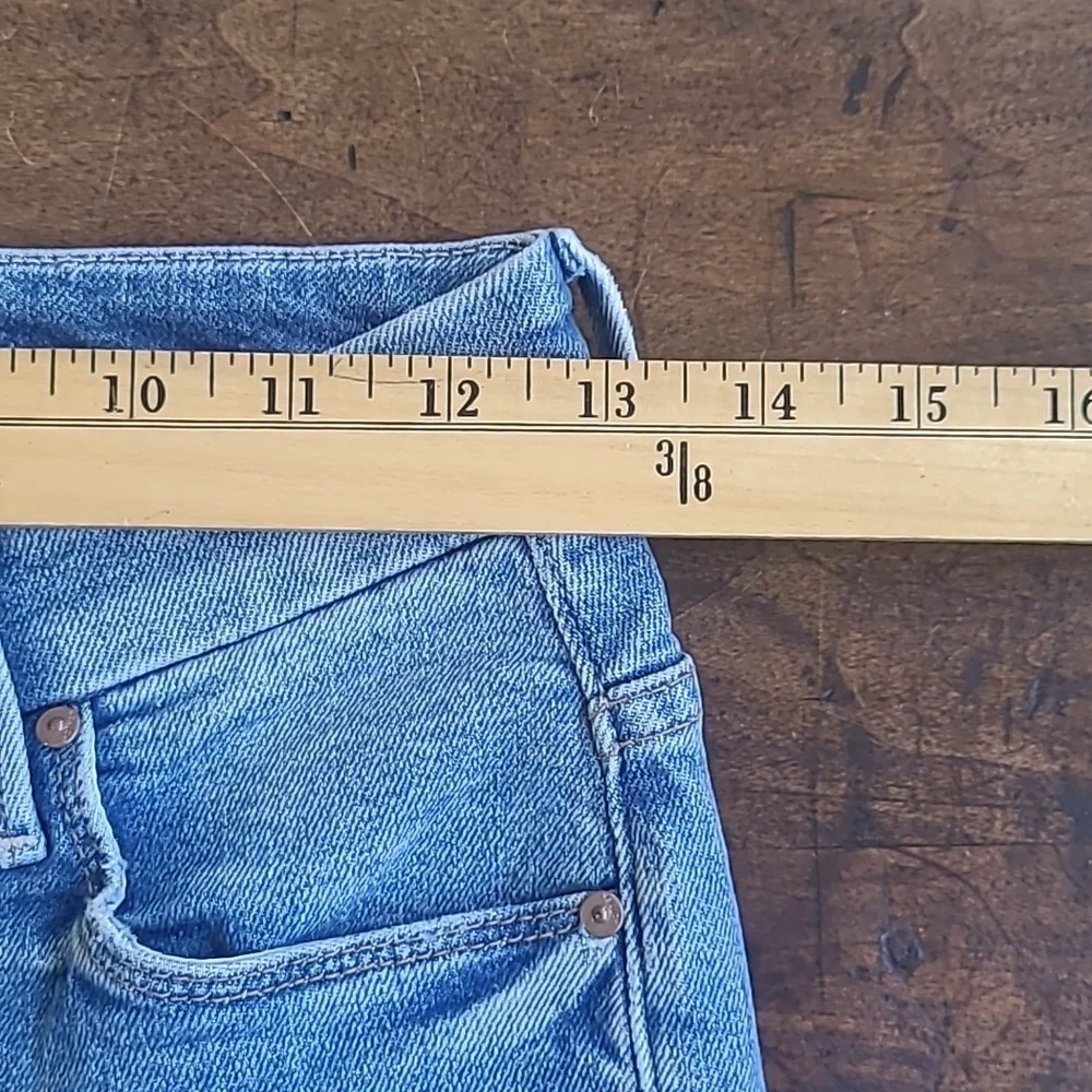 MOTHER Jeans Women's sz 25 High Rise Looker Ankle Fray Denim Jean w/Cheetah